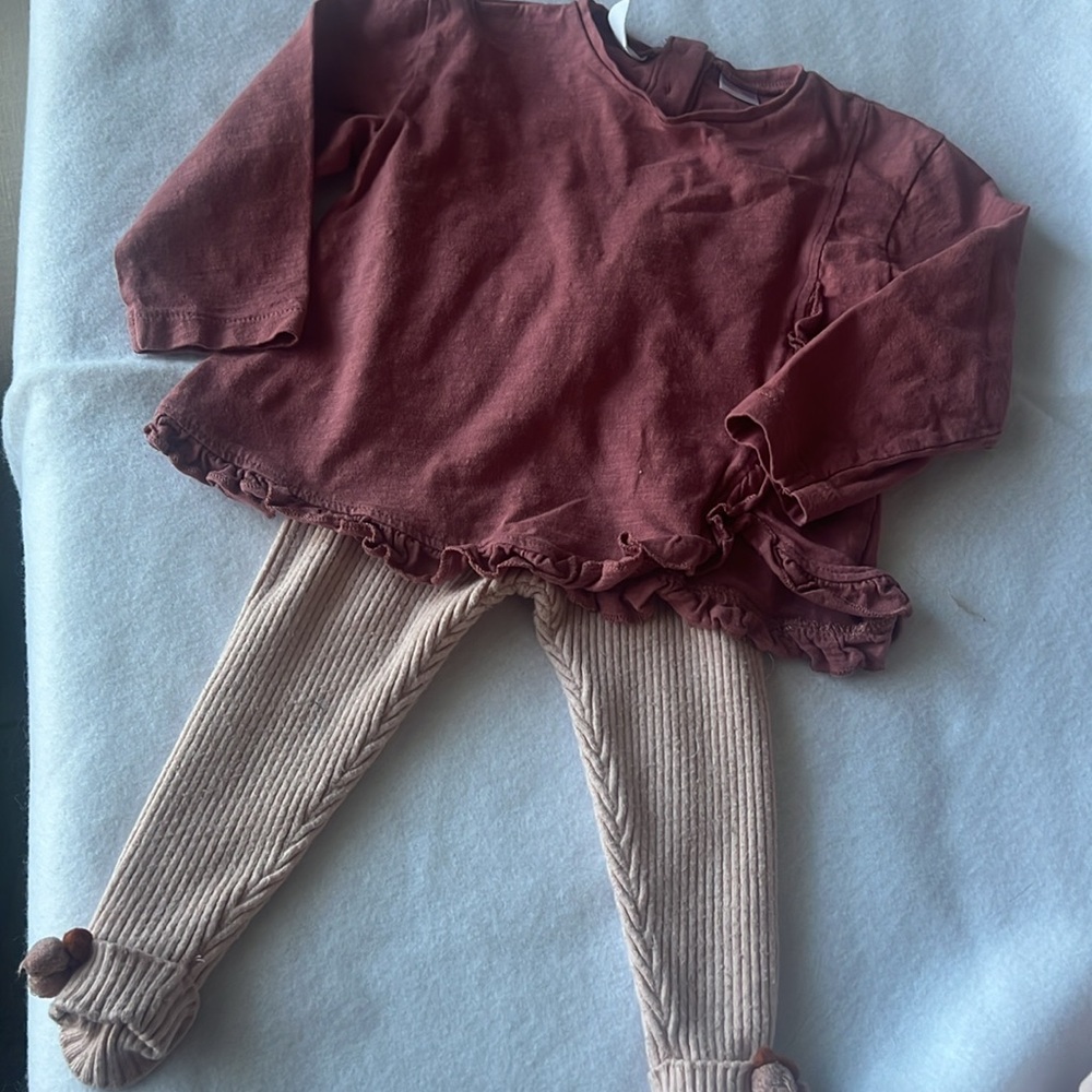 Zara Warmer and top set